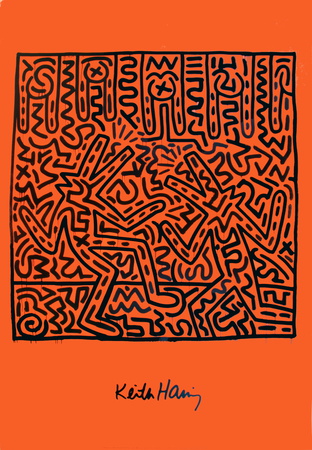 Untitled (1982) by Keith Haring Pricing Limited Edition Print image