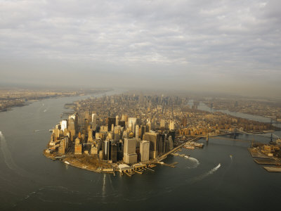 Southern Tip Of Manhattan Island by Robert Clark Pricing Limited Edition Print image