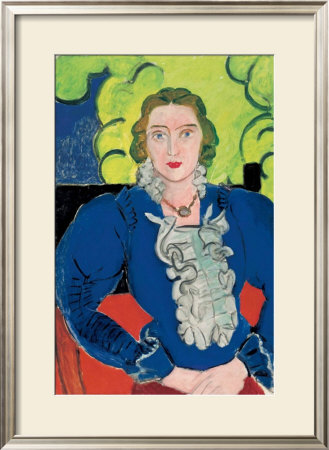 La Blouse Bleue, C.1936 by Henri Matisse Pricing Limited Edition Print image