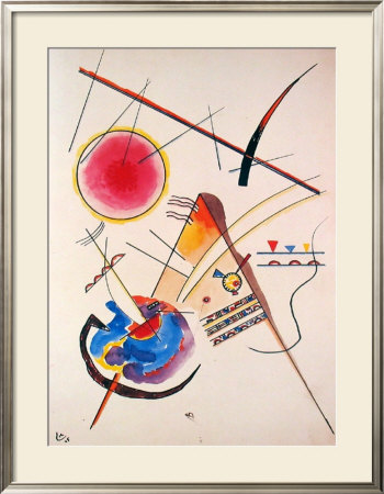 Aquarelle Gastebuch, 1925 by Wassily Kandinsky Pricing Limited Edition Print image