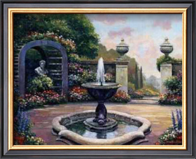 Garden Paths Iii by John Zaccheo Pricing Limited Edition Print image