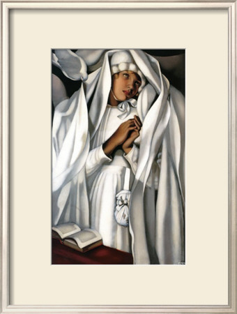 La Communiante, C.1929 by Tamara De Lempicka Pricing Limited Edition Print image