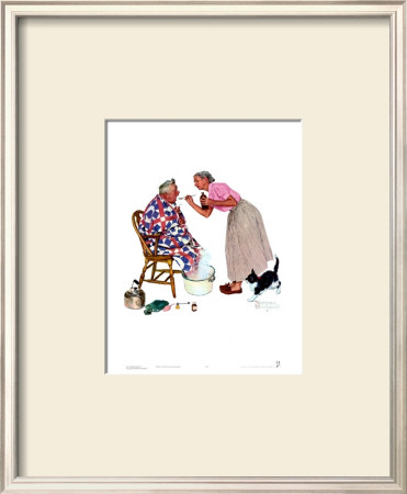 Spring Tonic by Norman Rockwell Pricing Limited Edition Print image