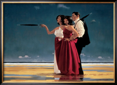 The Missing Man I by Jack Vettriano Pricing Limited Edition Print image