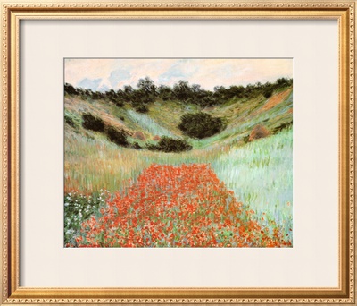 Poppy Field In A Hollow by Claude Monet Pricing Limited Edition Print image