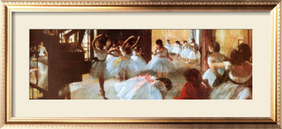 Ecole De Danse (Detail) by Edgar Degas Pricing Limited Edition Print image