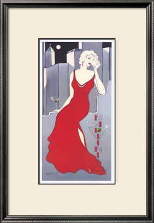 La Dame En Rouge by Janet Kruskamp Pricing Limited Edition Print image