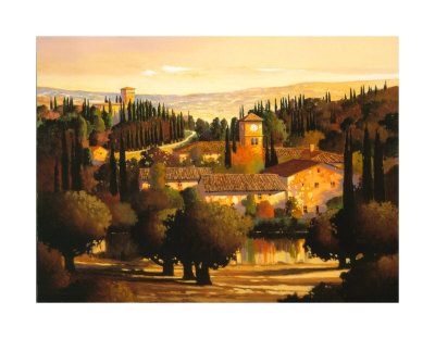 Tuscany In October-Study by Max Hayslette Pricing Limited Edition Print image