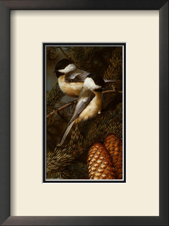 Chickadees by Carl Brenders Pricing Limited Edition Print image
