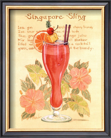 Singapore Sling by Paul Brent Pricing Limited Edition Print image
