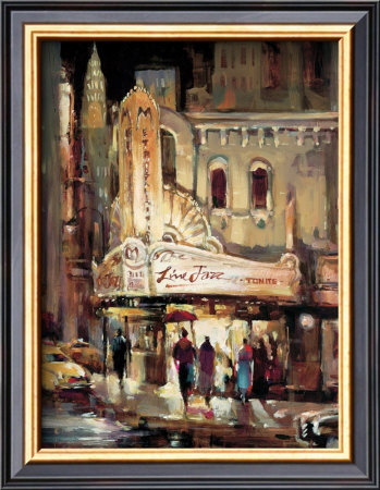 Metropolitan Jazz by Brent Heighton Pricing Limited Edition Print image