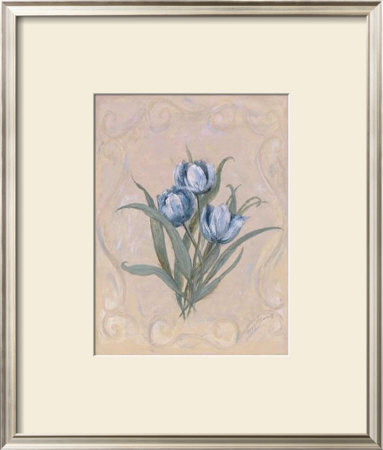 Tulips Azure by Peggy Abrams Pricing Limited Edition Print image