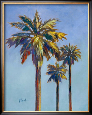 Santa Rita Palms I by Paul Brent Pricing Limited Edition Print image