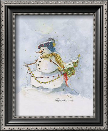 Snowman Two by Peggy Abrams Pricing Limited Edition Print image
