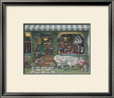Antiques, Etc. by Janet Kruskamp Pricing Limited Edition Print image