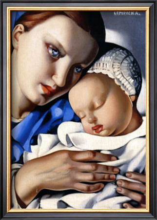 Mother And Child by Tamara De Lempicka Pricing Limited Edition Print image