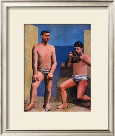 La Flute De Pan, C.1923 by Pablo Picasso Pricing Limited Edition Print image