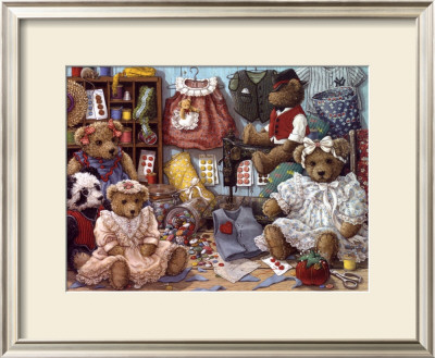 Teddy Bear Wear by Janet Kruskamp Pricing Limited Edition Print image