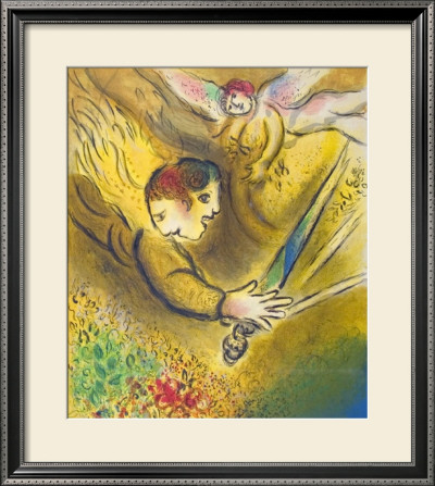 The Angel Of Judgement, 1974 by Marc Chagall Pricing Limited Edition Print image