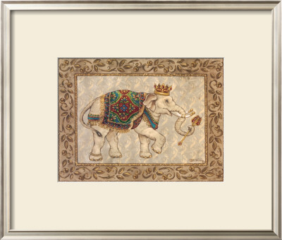 Royal Elephant I by Janet Kruskamp Pricing Limited Edition Print image