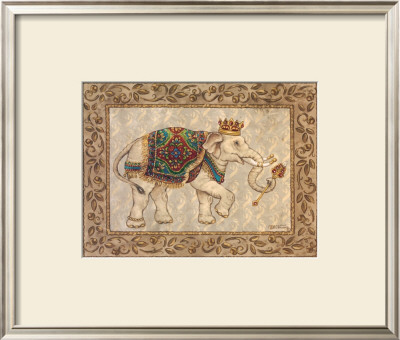 Royal Elephant I by Janet Kruskamp Pricing Limited Edition Print image