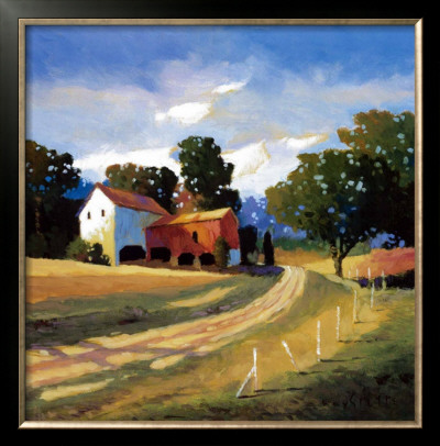 Barns On Greenbrier V by Max Hayslette Pricing Limited Edition Print image