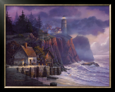 Harbor Light Hideaway by Michael Humphries Pricing Limited Edition Print image