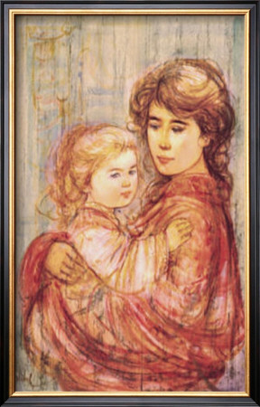 Cora And Linda by Edna Hibel Pricing Limited Edition Print image