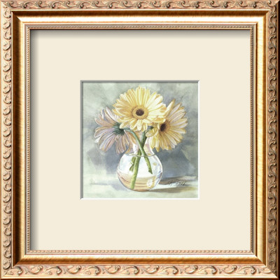 Lemon Sherbert Gerbera by Mary Kay Krell Pricing Limited Edition Print image