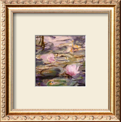 Water Lilies And Willow Branches (Detail) by Claude Monet Pricing Limited Edition Print image