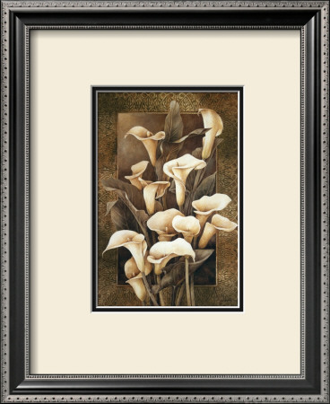 Golden Calla Lilies by Linda Thompson Pricing Limited Edition Print image