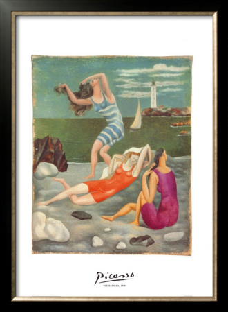The Bathers, 1918 by Pablo Picasso Pricing Limited Edition Print image