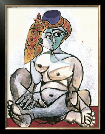 Frau Mit Turban, 1955 by Pablo Picasso Pricing Limited Edition Print image