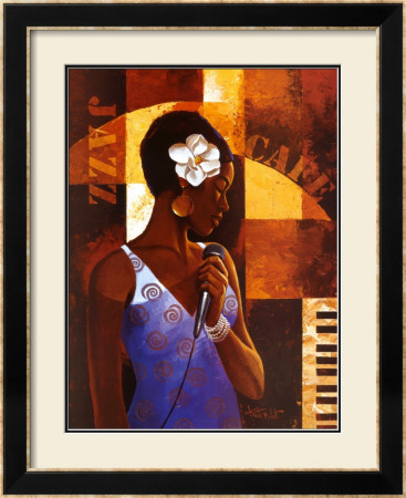 Jazz Cafe by Keith Mallett Pricing Limited Edition Print image