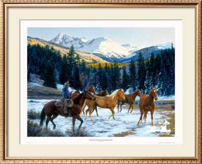 Where The Sun Shines On The Mountain Top by Tim Cox Pricing Limited Edition Print image