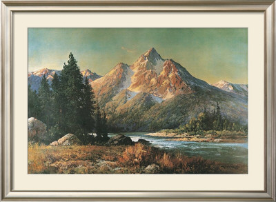 Evening In The Tetons by Robert Wood Pricing Limited Edition Print image