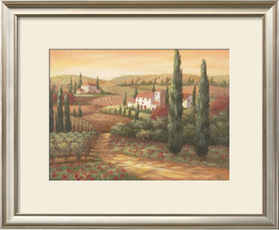 Tuscan Sunset Ii by Vivian Flasch Pricing Limited Edition Print image