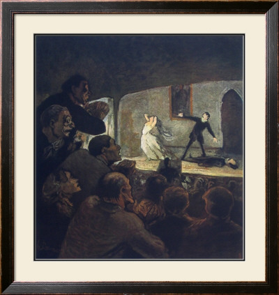 The Play by Honore Daumier Pricing Limited Edition Print image