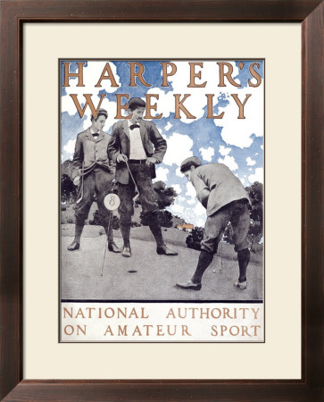 Harper's Weekly, National Authority On Amateur Sport by Maxfield Parrish Pricing Limited Edition Print image