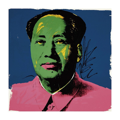 Mao, C.1972 (Green) by Andy Warhol Pricing Limited Edition Print image