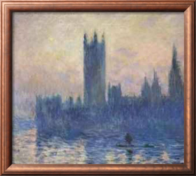 The Houses Of Parliament, Sunset, 1903 (Museum Approved Color) by Claude Monet Pricing Limited Edition Print image