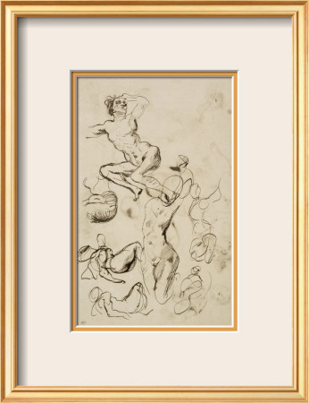 Feuille D'?Des De Nus by Francisco De Goya Pricing Limited Edition Print image