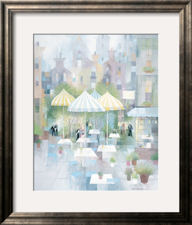 Cafe Montmartre by Albert Swayhoover Pricing Limited Edition Print image