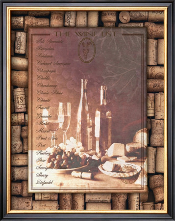 Wine List Iii by Sally Ray Cairns Pricing Limited Edition Print image