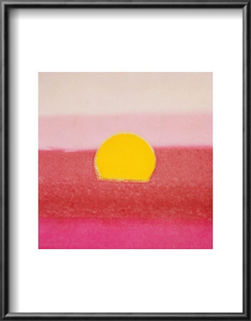 Sunset, C.1972 40/40 (Pink) by Andy Warhol Pricing Limited Edition Print image