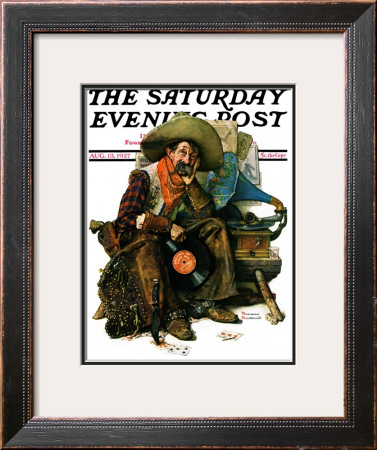 Dreams Of Long Ago Saturday Evening Post Cover, August 13,1927 by Norman Rockwell Pricing Limited Edition Print image