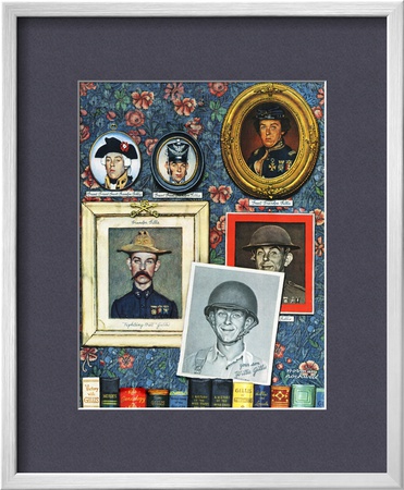 Willie Gillis Generations, September 16,1944 by Norman Rockwell Pricing Limited Edition Print image