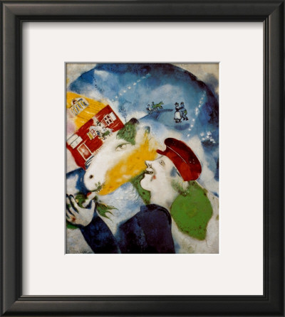 Peasant Life, 1925 by Marc Chagall Pricing Limited Edition Print image