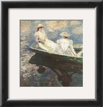 Girls On A Boat by Claude Monet Pricing Limited Edition Print image