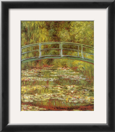 The Water Lily Pond And Bridge by Claude Monet Pricing Limited Edition Print image